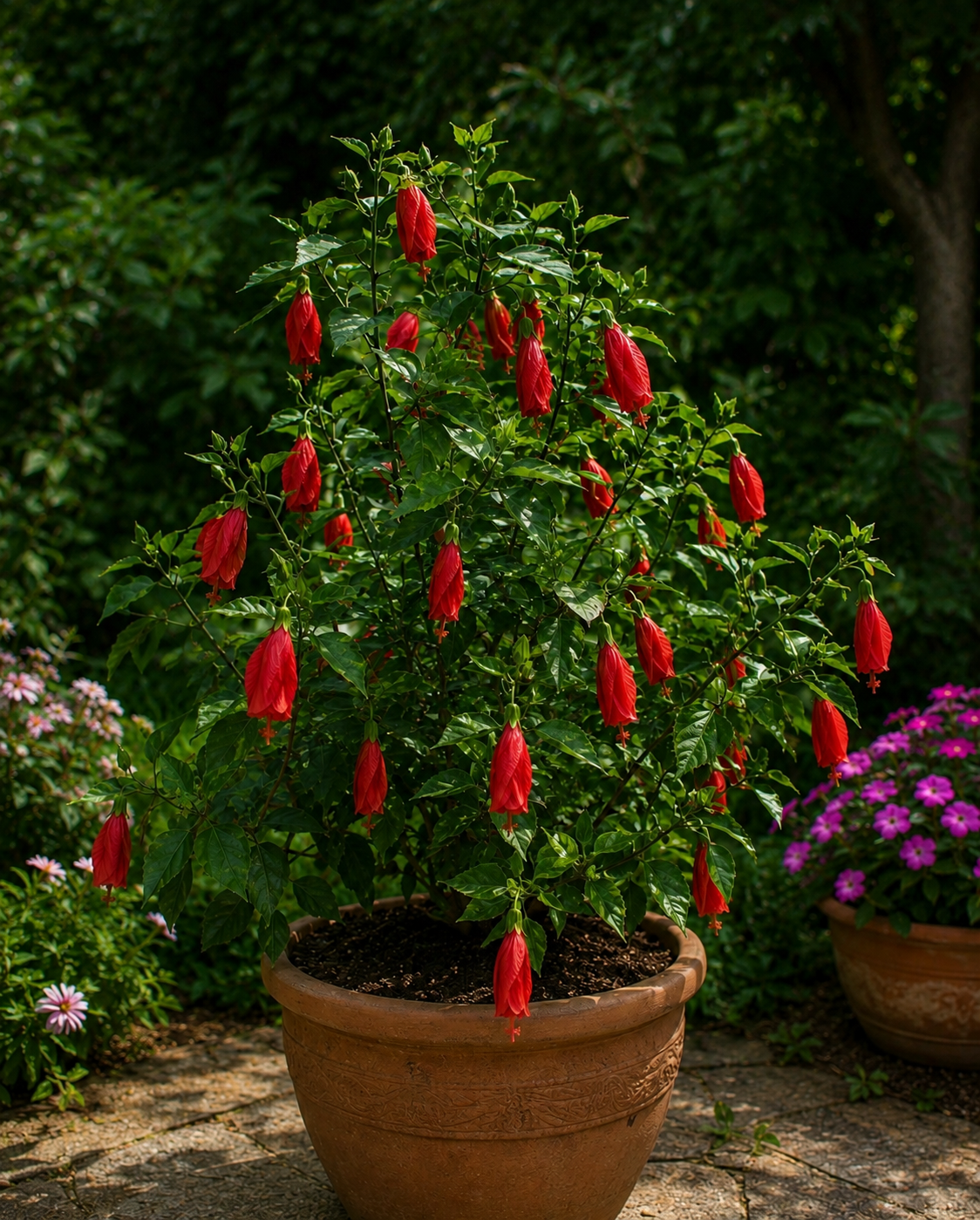 Chilli/Sleeping Hibiscus Red