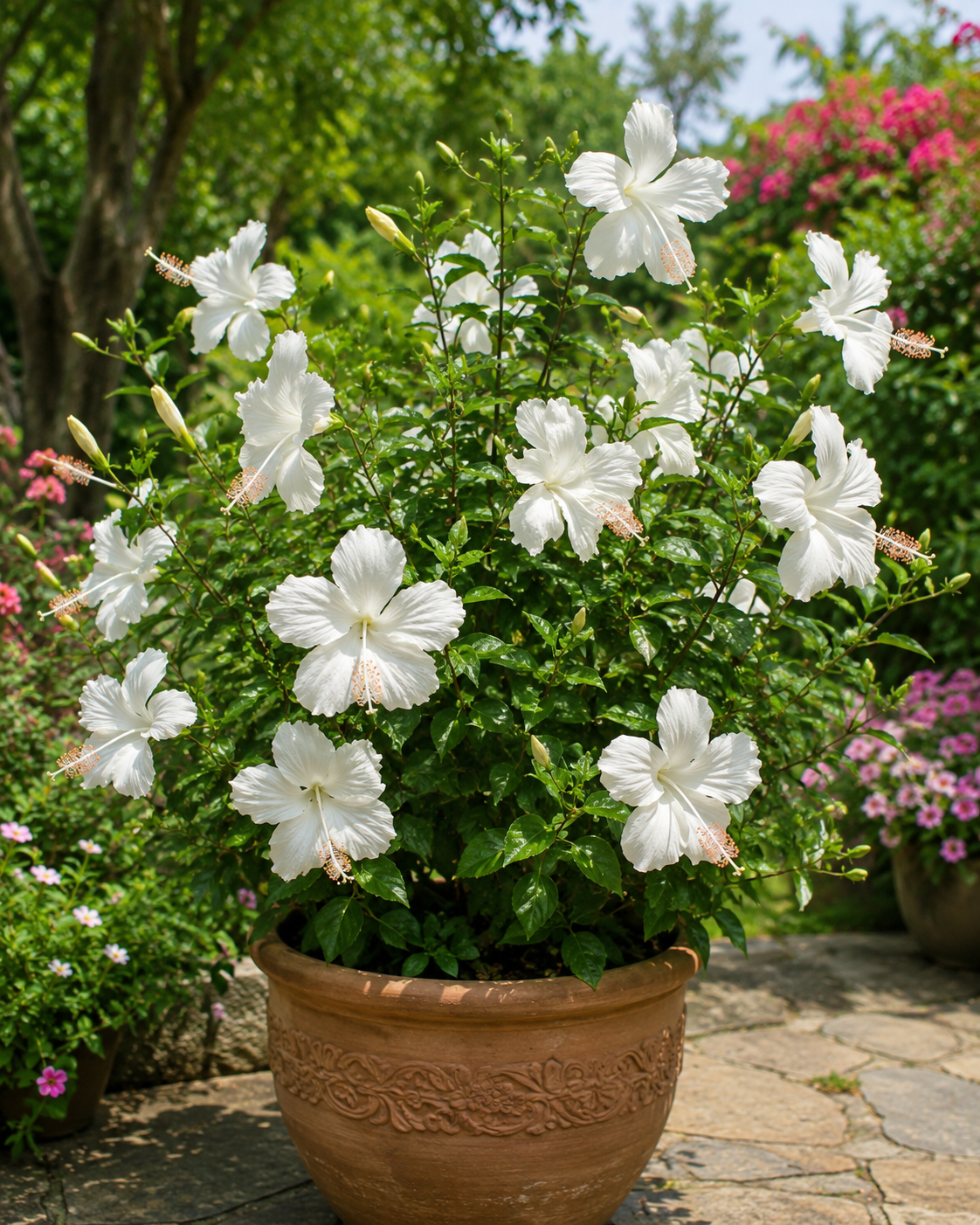 Hibiscus White Desi