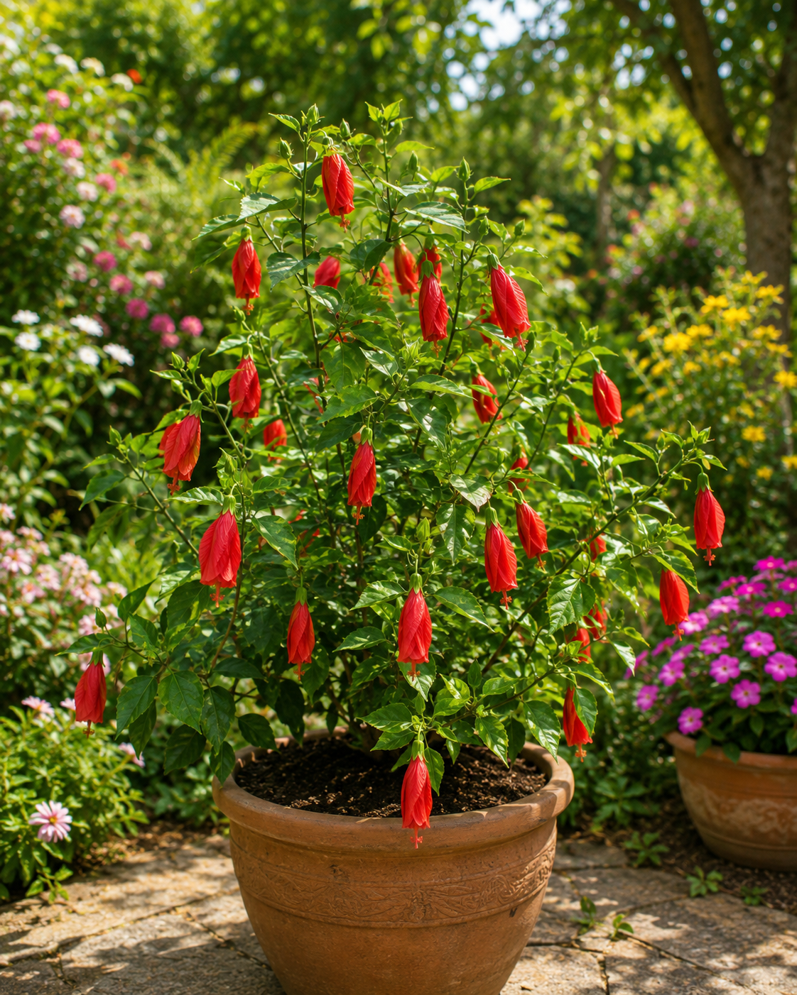 Chilli/Sleeping Hibiscus Red