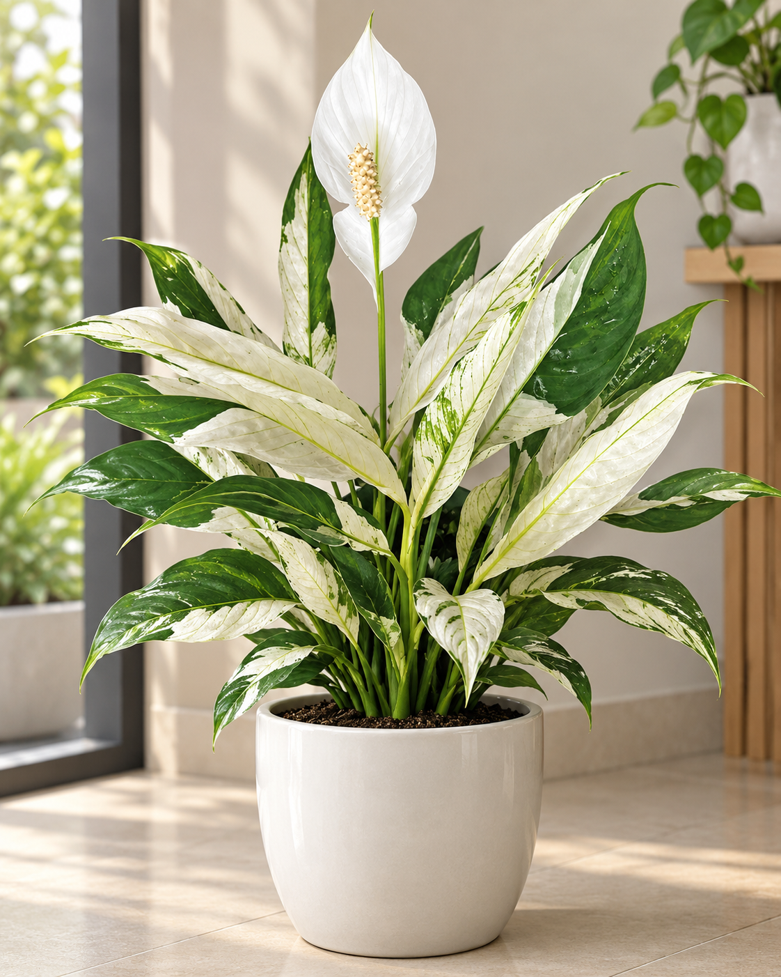 Peace Lilly Picasso Variegated