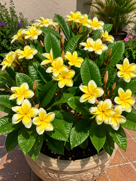 Plumeria Yellow