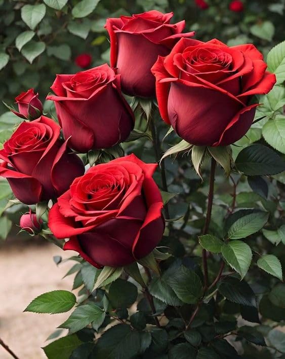 Dutch Rose Red(Tajmahal Rose)